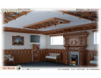 3D проект готического зала